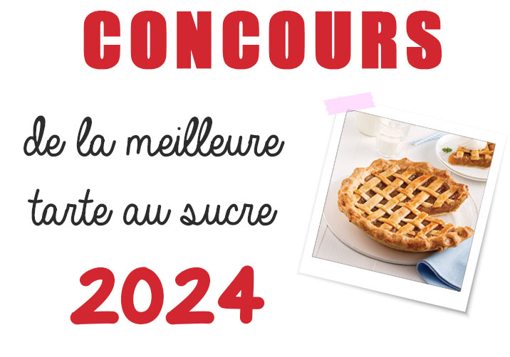 Concours Tarte au sucre 2024